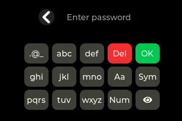 NanoKVM Go 输入 Wi-Fi 密码