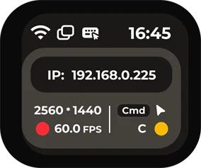 NanoKVM Go network connected