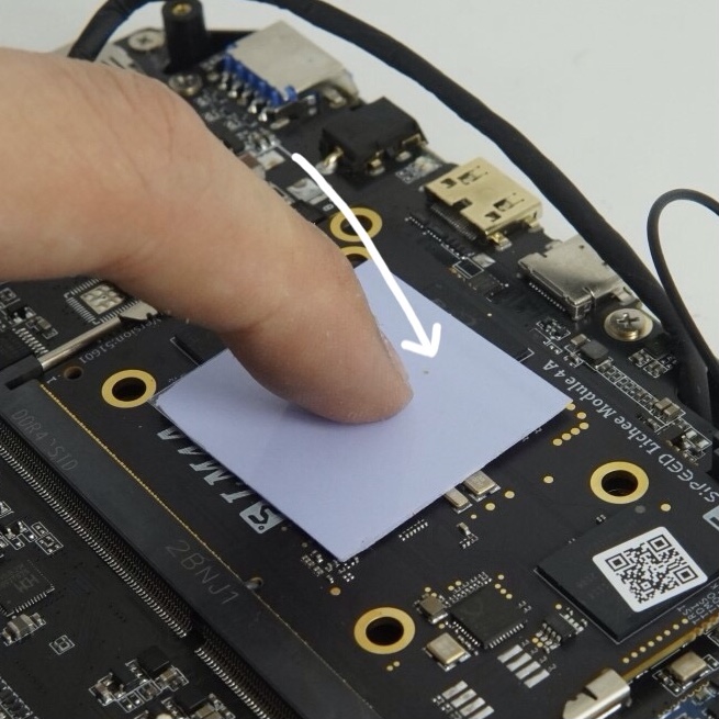 Installing Thermal Pad 1