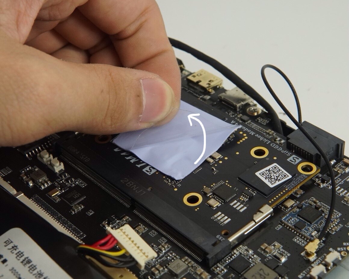 Installing Thermal Pad 2