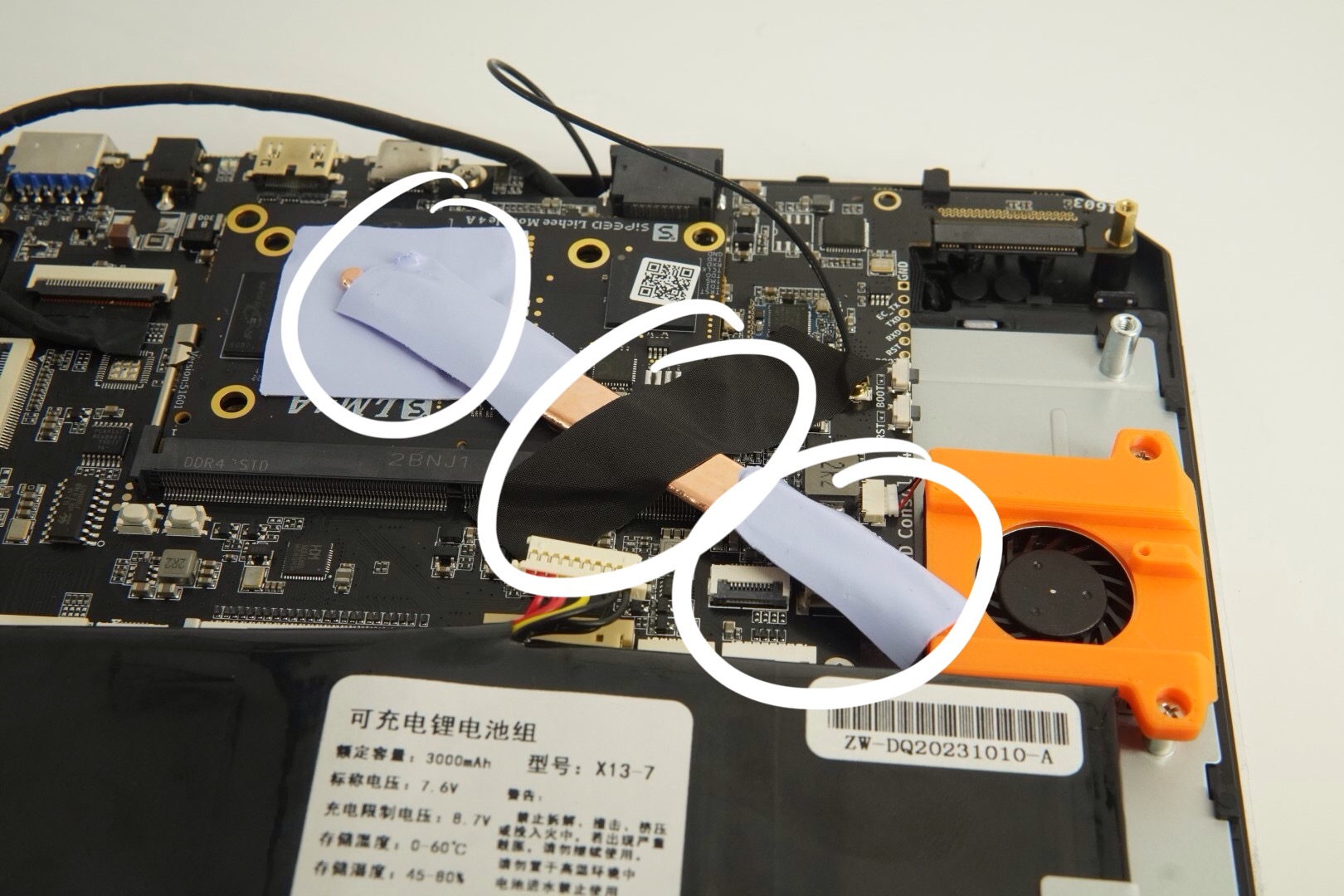 Placing Heat Pipe for Cooling