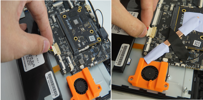 Connecting Battery Ribbon