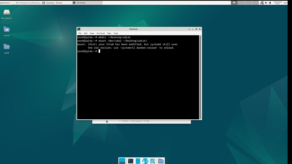 usage_debian_udisk_after_mount