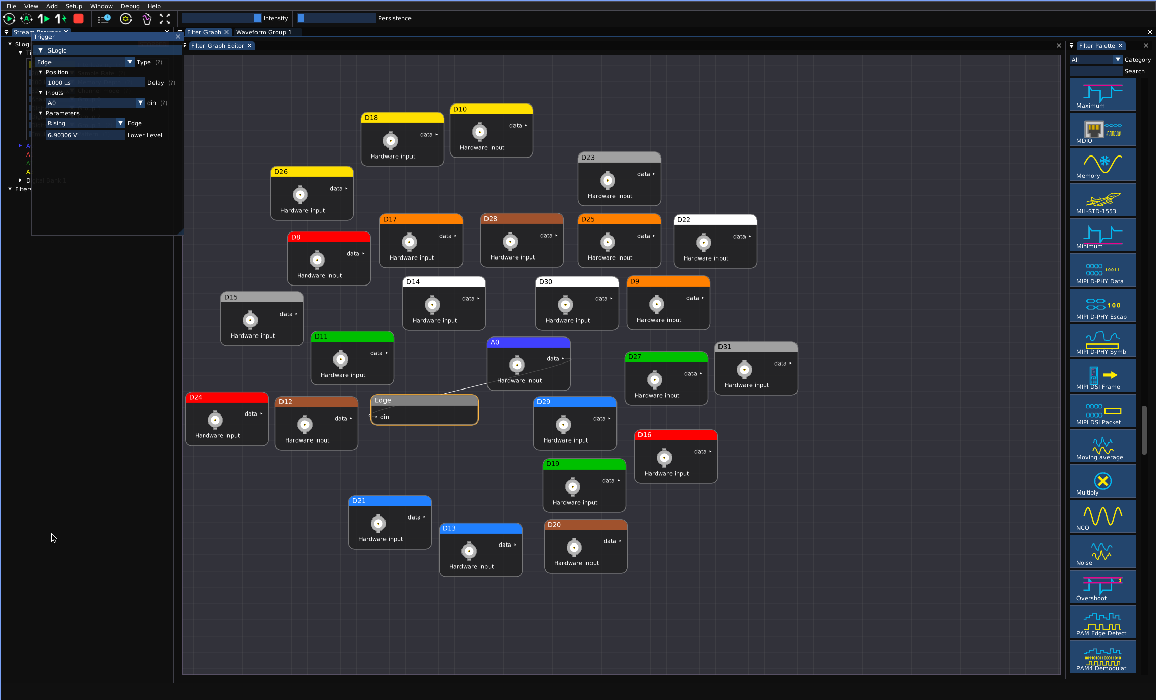 Filter Graph nodes