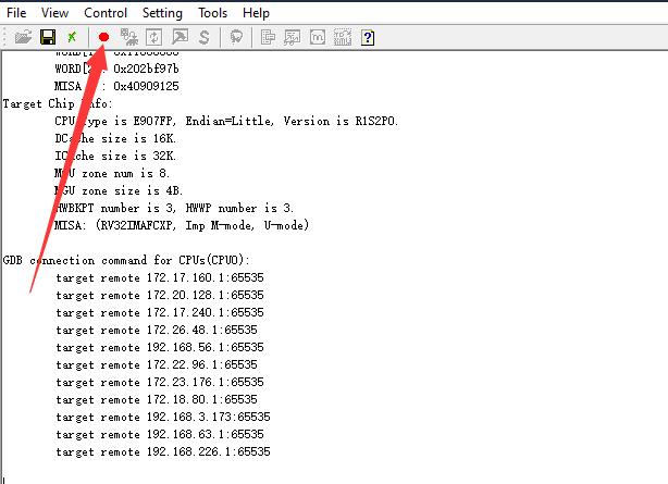 cklink_jtag_windows_success_connection